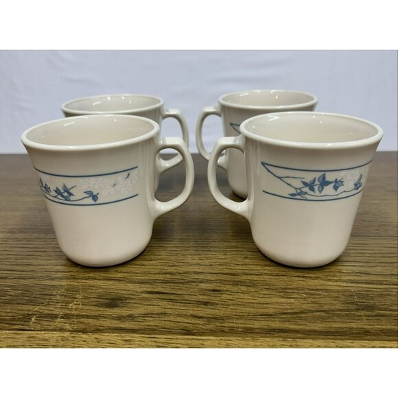 Lot of 4 Corelle‎ Corning Ware First Of Spring Coffee Mugs Cups - Picture 1 of 6
